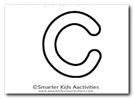 Letter C Colouring Pages-02