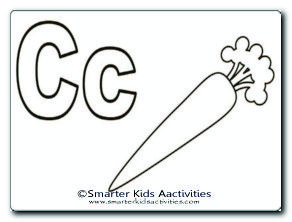 Letter C Colouring Pages-03