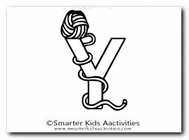 Letter Y Colouring Pages-01