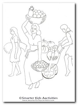 Harvest Colouring Pages-02